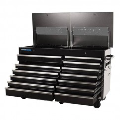 Kincrome K7371 - 1600mm 13 Drawer Trade Centre Twin Lid Mobile Bench